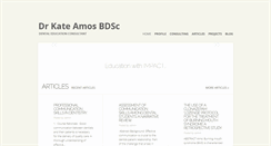Desktop Screenshot of kateamos.com